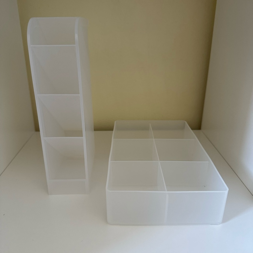 3/$20 ♡ Desk Pen Organizer + Drawer Organizer Set